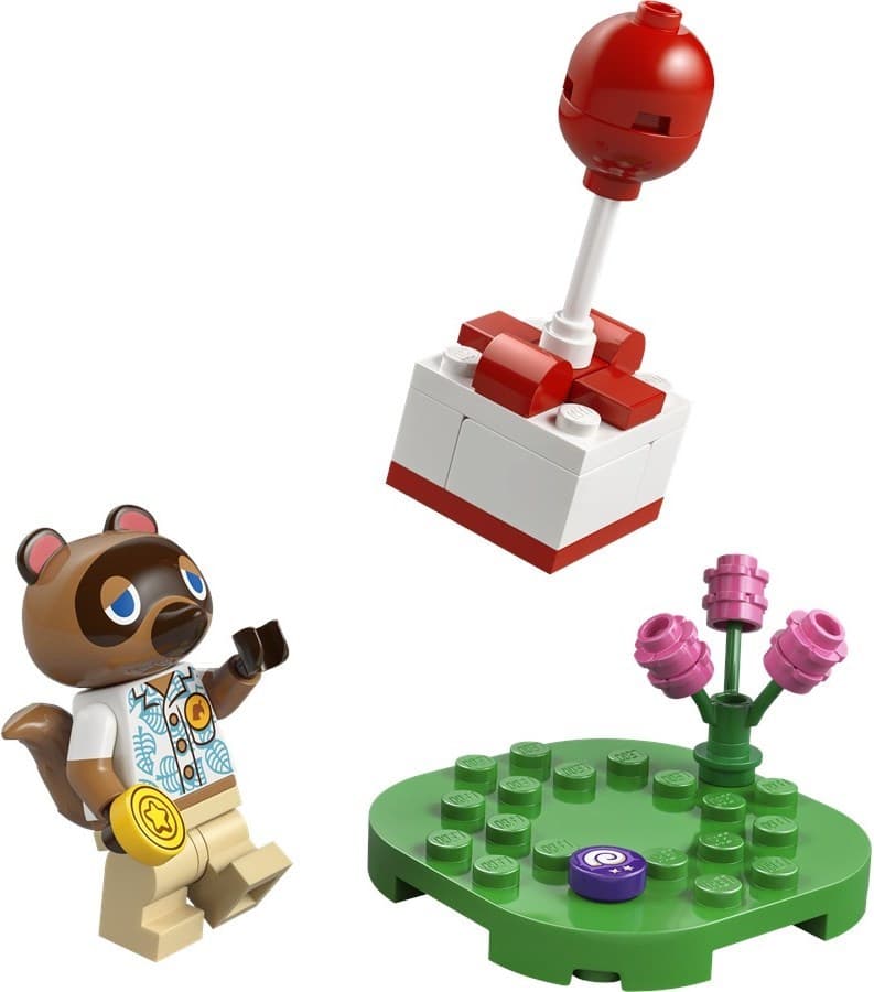 Tom Nook and Flying Present