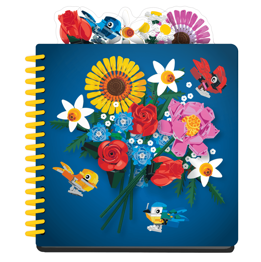 Botanical Tab Notebook