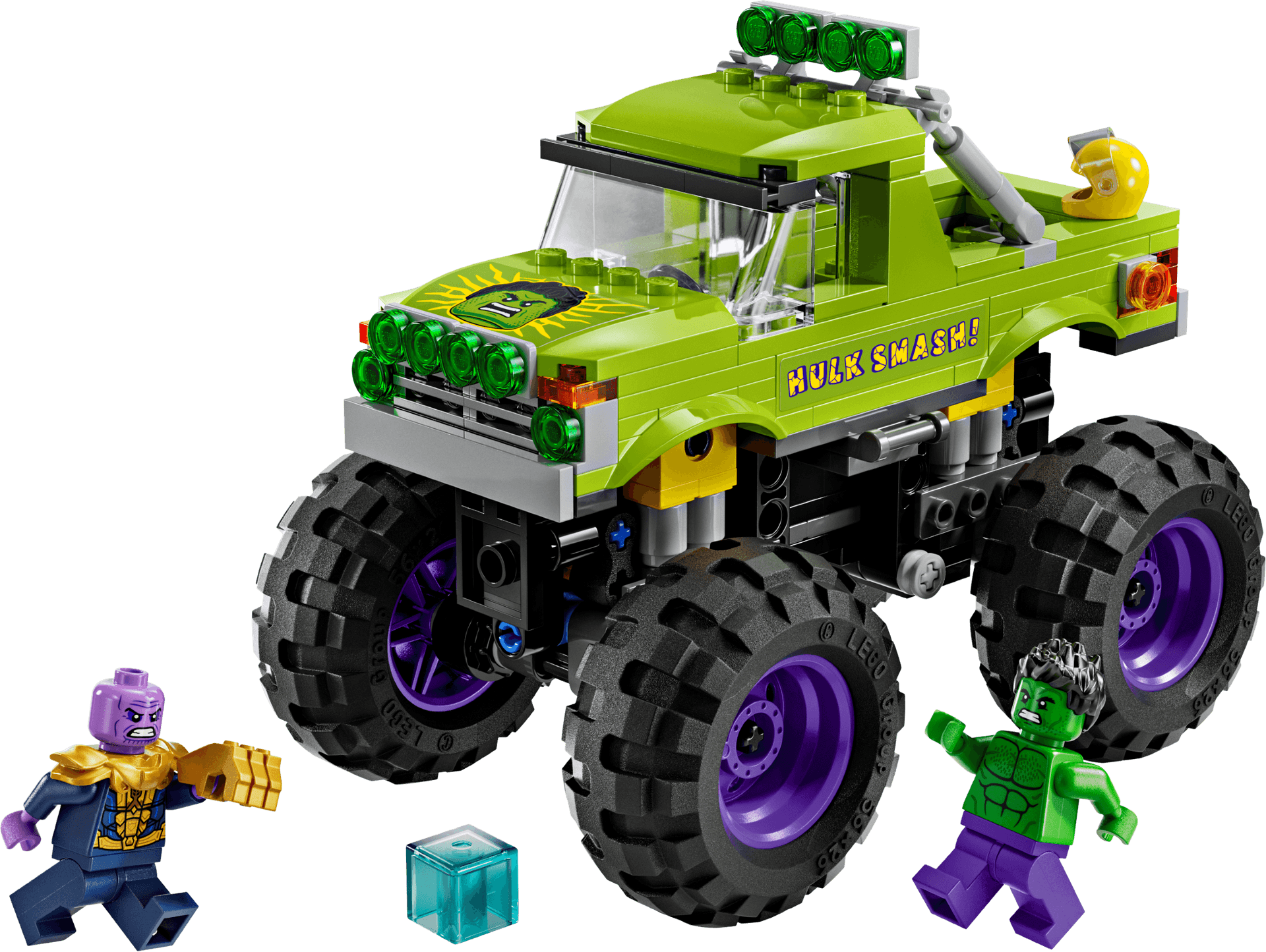 The Hulk Truck vs. Thanos